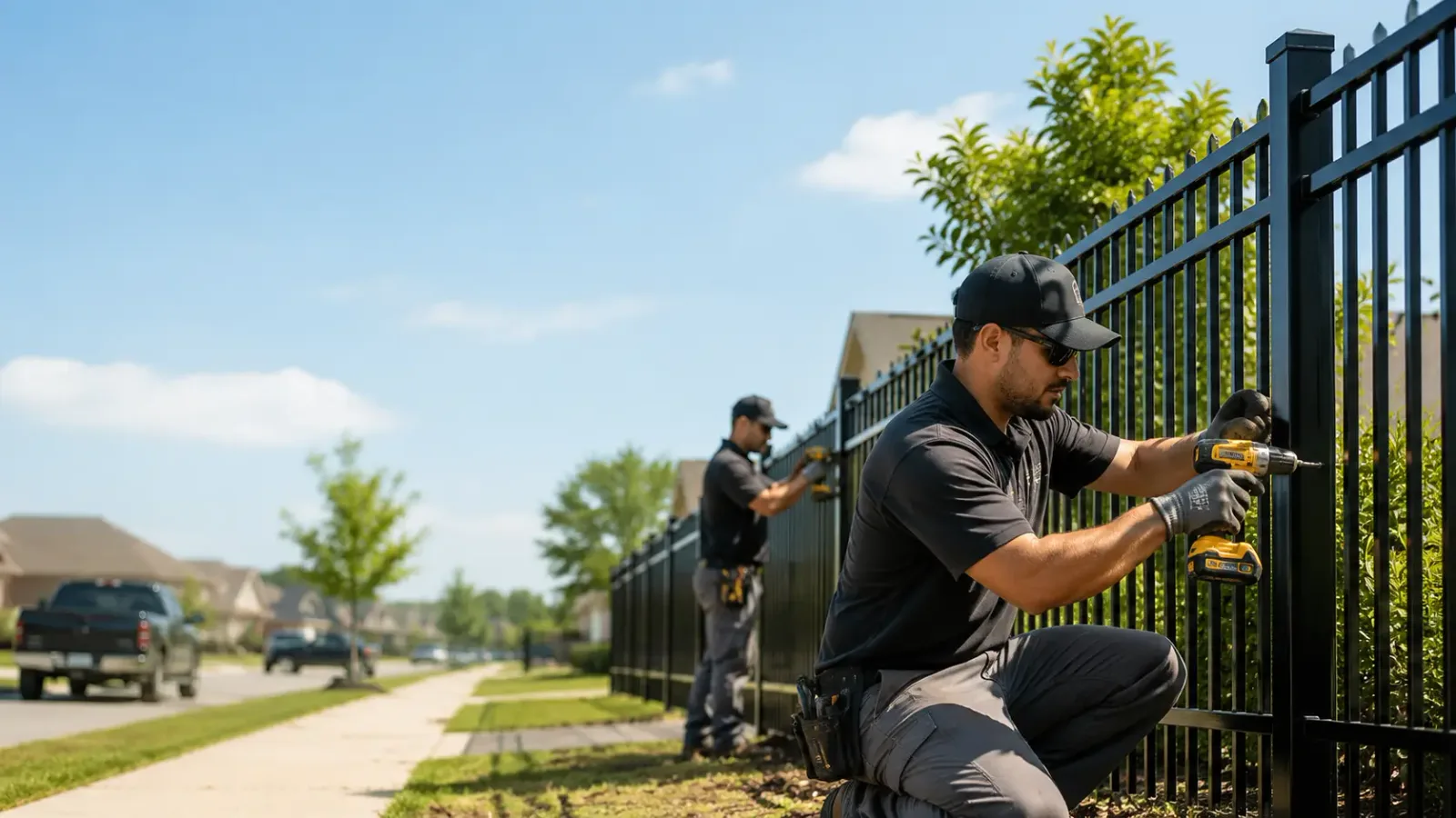 Metal Fence Installation in Potosi, WI